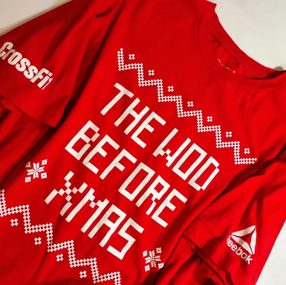 Crossfit Shirts Reebok Crossfit Sweater Reebok CrossFit Red